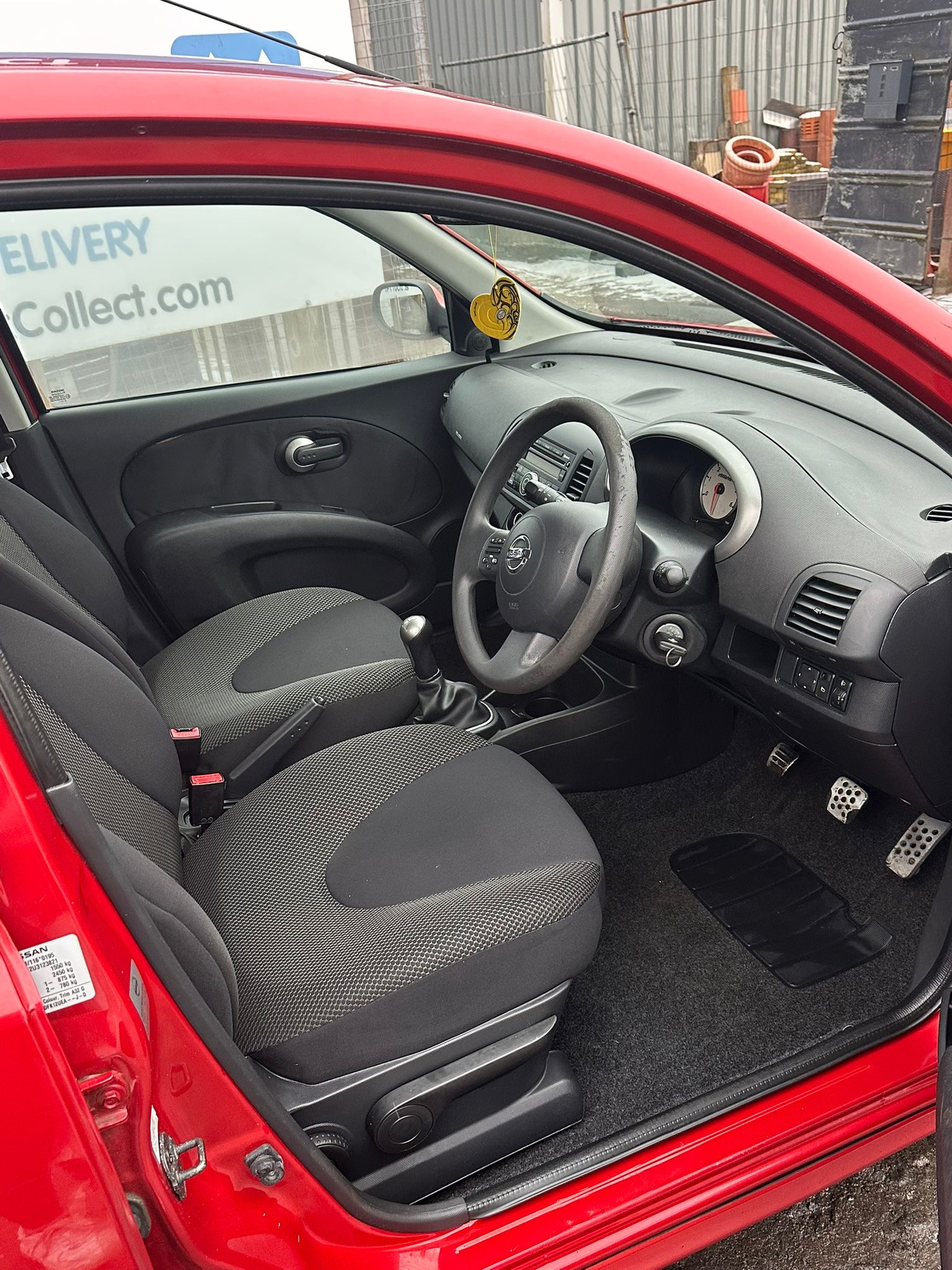 
								2009 NISSAN MICRA – RED full									